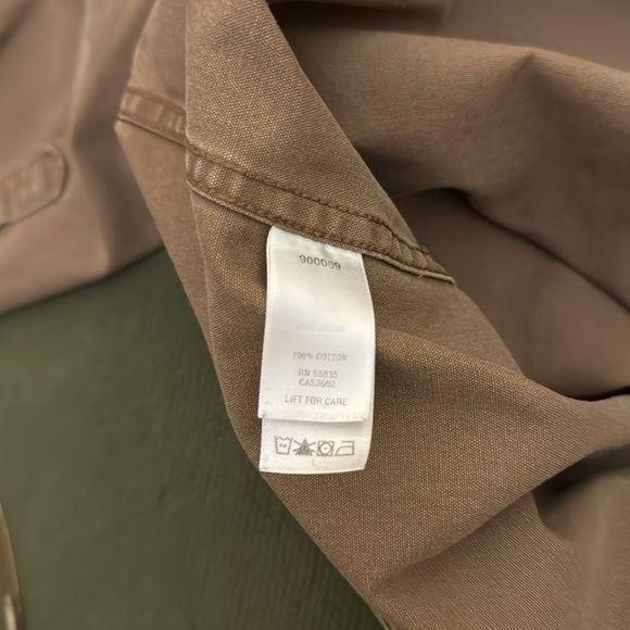 Vintage Cabela’s Stonewash Canvas Long Sleeve Button Up Shirt - Picture 12 of 13